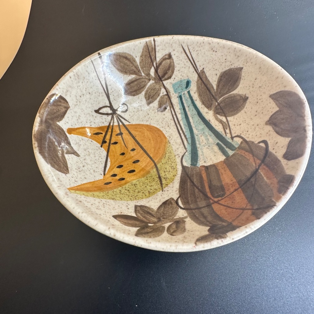 Tiny Red Wing USA Little Serving Dish MCM style